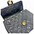 Borsa a Spalla Chanel Mini Matelasse 20 Chain Nero - vista 13