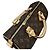 Borsa Boston Louis Vuitton Monogram Speedy 25 Bandoulière Marrone - vista 10