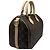 Borsa Boston Louis Vuitton Monogram Speedy 25 Bandoulière Marrone - vista 4