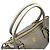 Borsa a mano in pelle Vitello Phoenix PRADA Grigio - vista 11