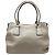 Borsa a mano in pelle Vitello Phoenix PRADA Grigio - vista 2