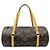 Borsa Boston Louis Vuitton Monogram Papillon 26 Marrone