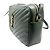 Bolsa de ombro Lou Camera em couro acolchoado Saint Laurent Verde - vista 4