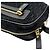 Borsa a tracolla Saint Laurent Monogram All-Over in scamosciato nero - vista 4