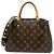 Borsa a tracolla Louis Vuitton Monogram Montaigne BB M41055 Marrone