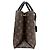Borsa a tracolla Louis Vuitton M43550 Flower Tote Monogram Marrone Nero - vista 3