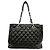 Borsa Tote Chanel GST Chain Nero - vista 2