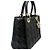 Borsa a tracolla Christian Dior Lady Cannage in agnello Nero - vista 3