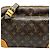 Borsa a Spalla Louis Vuitton Monogram Nile Brown Marrone