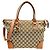 Gucci 269957 GG Canvas Schultertasche Beige