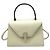 Borsa Valextra Mini Iside in pelle off-white Bianco sporco