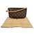 Borsa Louis Vuitton Monogram Pochette Accessoires Marrone - vista 13