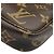 Borsa Louis Vuitton Monogram Pochette Accessoires Marrone - vista 6