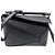 Loewe Puzzle Mini Schultertasche aus Kalbsleder Schwarz