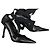 Décolleté con lacci Gucci di Tom Ford in pelle nera Nero
