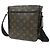 Louis Vuitton Bass Messenger Macassar Monogram Canvas PM Marrone - vista 2