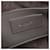 Sac de voyage Baby Duffle en cuir gris Yves Saint Laurent Marron  - vue 4