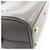 Sac de voyage Baby Duffle en cuir gris Yves Saint Laurent Marron  - vue 8