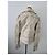 Berenice Beige Lederbikerjacke - Ansicht 5