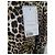 Vestido de satén de leopardo Zadig & Voltaire Castaño Negro Estampado de leopardo - vista 2
