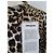 Vestido de satén de leopardo Zadig & Voltaire Castaño Negro Estampado de leopardo - vista 3