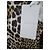 Vestido de satén de leopardo Zadig & Voltaire Castaño Negro Estampado de leopardo - vista 5