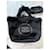 Bolso Tote Chanel de Tela Acolchada y Neceser, Negro  - vista 3