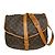 Louis Vuitton Saumur Monogram Canvas 35 Marrone