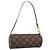 Louis Vuitton Papillon Pochette Damier Ebene Marrone