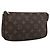 Louis Vuitton Pochette Accessoires Monogram Large Marrone
