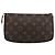 Louis Vuitton Pochette Accessoires Monogram Large Marrone - vista 2