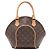 Louis Vuitton Ellipse Monogram Borsa Marrone Monogramma