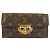 Louis Vuitton Monogram Etoile Sarah Long Wallet Braun