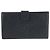 Portafoglio bi-fold in pelle nera Chanel Nero