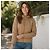 Moncler Amaran Giacca a Vento con Cappuccio in Nylon - Beige - vista 19