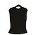 Chanel 2015 Top Maille Noir FR36 Top de Punto de Algodón Negro UK8 US6 Impecable - vista 5