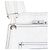 Mono Corto Courrèges FR40 White Denim Playsuit Uk12 US8 10 Courreges Blanco - vista 3