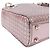 Borsa a tracolla Christian Dior Lady Micro Cannage Mini Argento - vista 6
