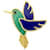 Van Cleef & Arpels Lucky Animals Colibri Brooch  - view 1