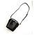 Mini Bolsa Bucket LE 37 em pele de cordeiro preta Saint Laurent Preto - vista 12