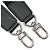 Borsa Tote Louis Vuitton Monogram Macassar Davis Marrone - vista 18
