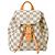 Zaino Louis Vuitton Damier Azur Speron Bianco