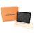 Louis Vuitton Monogram Eclipse Bi-fold Wallet Schwarz