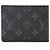 Louis Vuitton Monogram Eclipse Bi-fold Wallet Schwarz - Ansicht 3