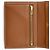 Cartera compacta de dos pliegues Hermès Bearn Castaño - vista 8