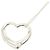 Collana con pendente Tiffany & Co. Elsa Peretti Open Heart Argento