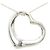 Collana con pendente Tiffany & Co. Elsa Peretti Open Heart Argento - vista 3