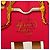 Foulard in seta Hermès Carre 90 GRAND MANEGE Bianco Rosso Blu - vista 3