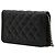 Borsa a tracolla Chanel Coco Mark Matelassé Boy Chain Wallet Nero - vista 2