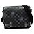 Borsa a tracolla Louis Vuitton Damier Graphite Pixel District PM Marrone Nero